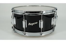 ROGERS - DEMO SNAREDRUM DYNA-SONIC PIANO BLACK 14x6,5"